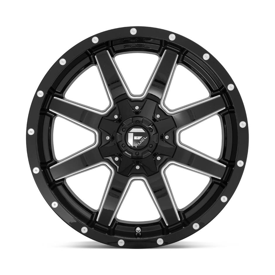 Fuel Wheels D610 Maverick 17x8.5 Gloss Black Milled 25mm ET 71.5mm CB 5x108/5x127