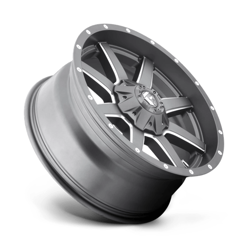 Fuel Wheels D542 Maverick 20x9 Matte Gun Metal Milled 1mm ET 110.1mm CB 5x139.7/5x150