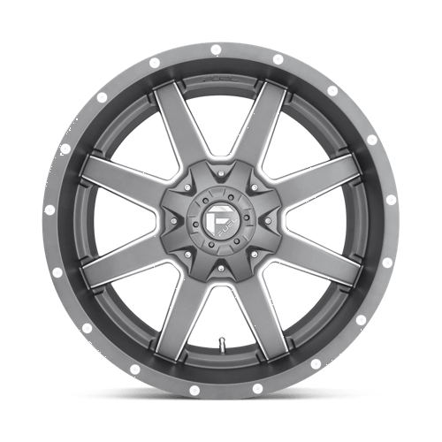 Fuel Wheels D542 Maverick 20x9 Matte Gun Metal Milled 1mm ET 110.1mm CB 5x139.7/5x150