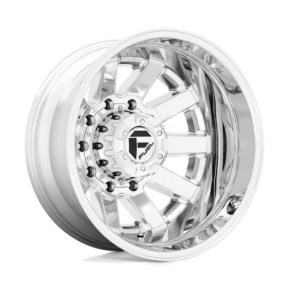Fuel Wheels D260 Maverick Dually-Rear Outer 24x8.25 Chrome Plated -234mm ET 121.6mm CB 8x165.1