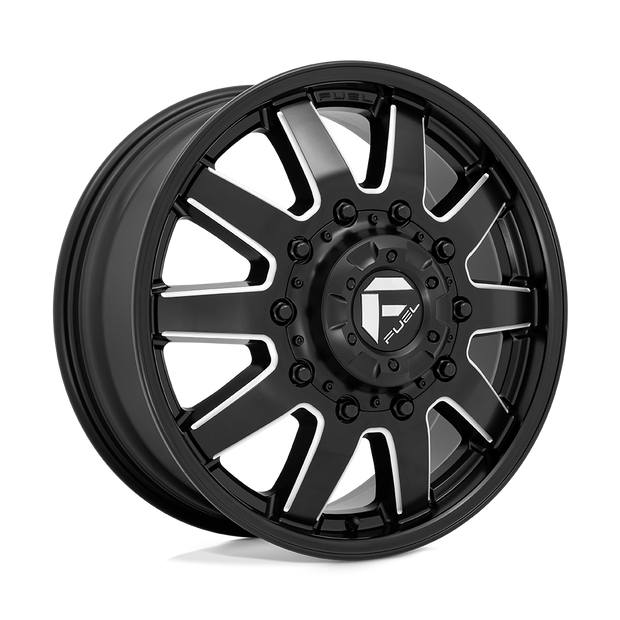 Fuel Wheels D538 Maverick Dually 22x8.25 Matte Black Milled -227mm ET 142mm CB 8x200