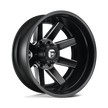 Fuel Wheels D538 Maverick Dually-Rear Outer 20x8.25 Matte Black Milled -201mm ET 125.1mm CB 8x170