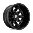 Fuel Wheels D436 Maverick Dually-Rear Outer 20x8.25 Satin Black -240mm ET 121.5mm CB 8x165.1
