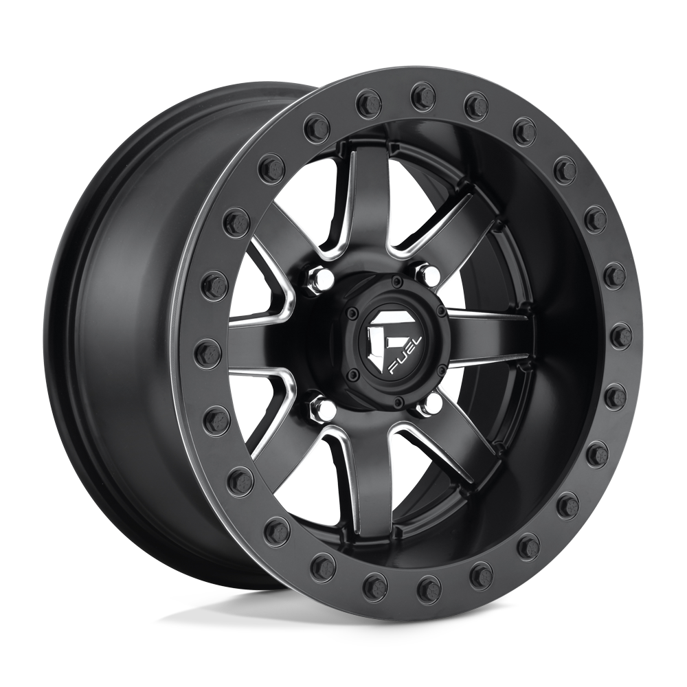 Fuel Wheels D928 Maverick UTV Beadlock 15x10 Matte Black 0mm ET 110.1mm CB 4x137