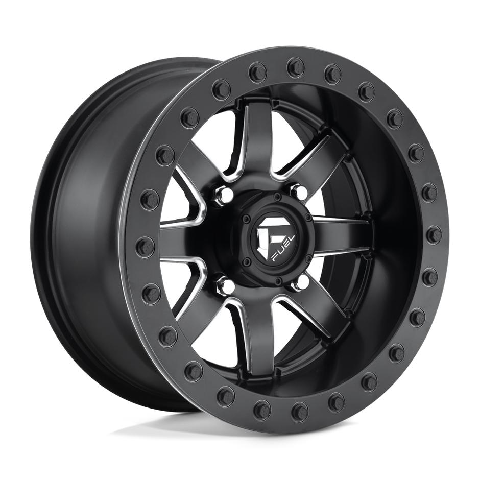 Fuel Wheels D928 Maverick UTV Beadlock 15x10 Matte Black 0mm ET 110.1mm CB 4x137