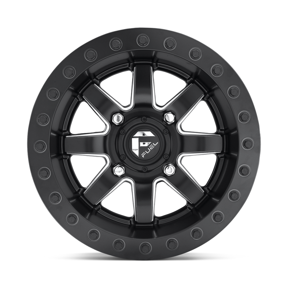 Fuel Wheels D928 Maverick UTV Beadlock 15x10 Matte Black 0mm ET 110.1mm CB 4x137
