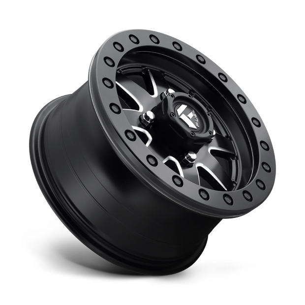 Fuel Wheels D938 Maverick UTV Beadlock 18x7 Matte Black Milled 38mm ET 110.1mm CB 4x137