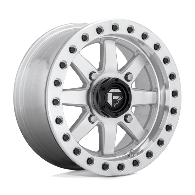 Fuel Wheels D937 Maverick UTV Beadlock 15x7 Raw Machined 38mm ET 110.1mm CB 4x137