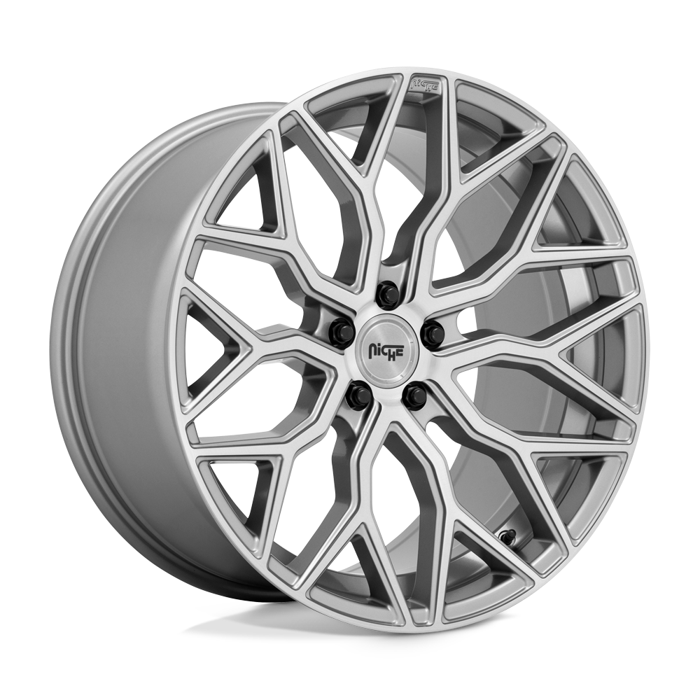 Niche M265 Mazzanti 20x10.5 Anthracite w/Brushed Tinted Clear 35mm ET 72.56mm CB 5x120