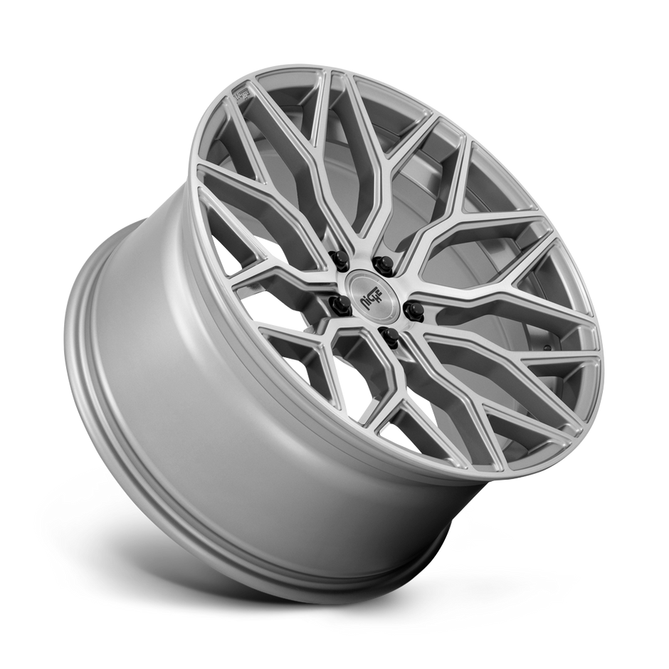 Niche M265 Mazzanti 20x10.5 Anthracite w/Brushed Tinted Clear 35mm ET 72.56mm CB 5x120
