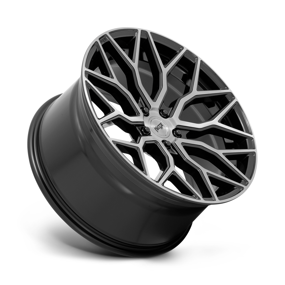 Niche M262 Mazzanti 19x8.5 Gloss Black w/Brushed Face 35mm ET 72.56mm CB 5x114.3