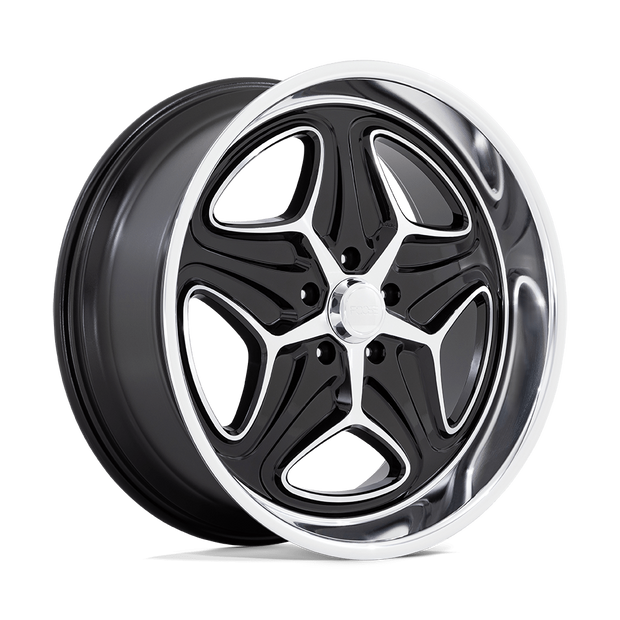 Foose Wheels F171 Merlot 22x9 Gloss Black Machined 15mm ET 72.56mm CB 5x120.65