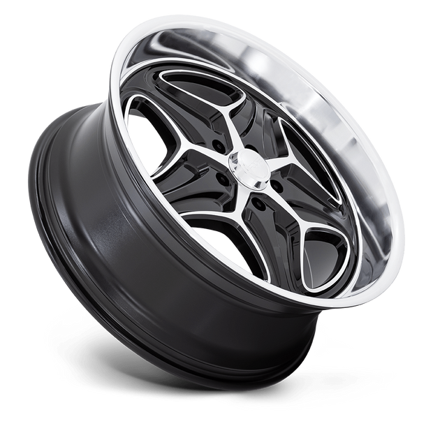 Foose Wheels F171 Merlot 22x9 Gloss Black Machined 15mm ET 72.56mm CB 5x120.65