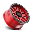 KMC Wheels KM544 Mesa 20x9 Candy Red w/Black Lip 25mm ET 110.1mm CB 5x150