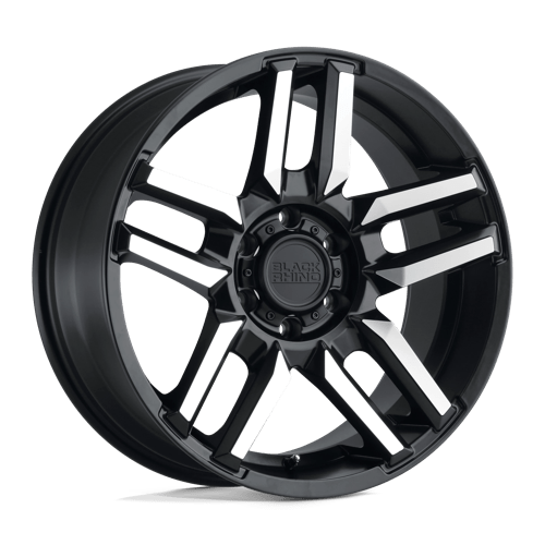 Black Rhino Hard Alloys Mesa 20x9 Matte Black w/Machined Face -18mm ET 71.5mm CB 5x127