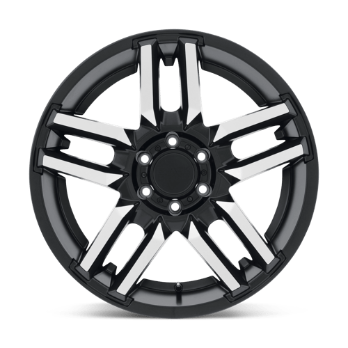 Black Rhino Hard Alloys Mesa 20x9 Matte Black w/Machined Face -18mm ET 71.5mm CB 5x127