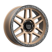 KMC Wheels KM544 Mesa 20x9 Matte Bronze w/Black Lip 0mm ET 71.5mm CB 5x127