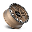 KMC Wheels KM544 Mesa 20x9 Matte Bronze w/Black Lip 0mm ET 71.5mm CB 5x127