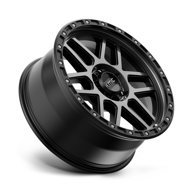KMC Wheels KM544 Mesa 17x8.5 Satin Black w/Gray Tint 0mm ET 74.6mm CB 6x130