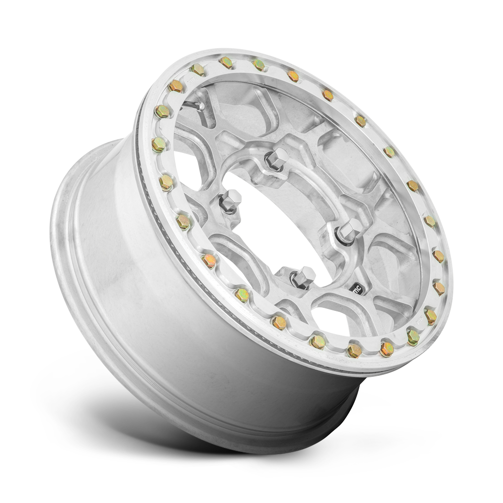 KMC Wheels KS433 Mesa Beadlock Forged 15x6 Raw Finish 38mm ET 112mm CB 4x137