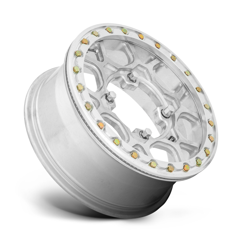 KMC Wheels KS433 Mesa Beadlock Forged 15x6 Raw Finish 38mm ET 112mm CB 4x137