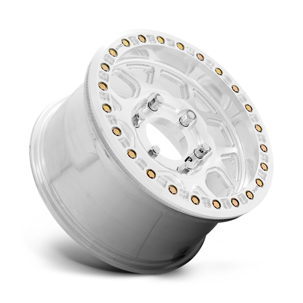 KMC Wheels KM444 Mesa Forged Beadlock 17x9 Raw Machined 25mm ET 108mm CB 6x165.1