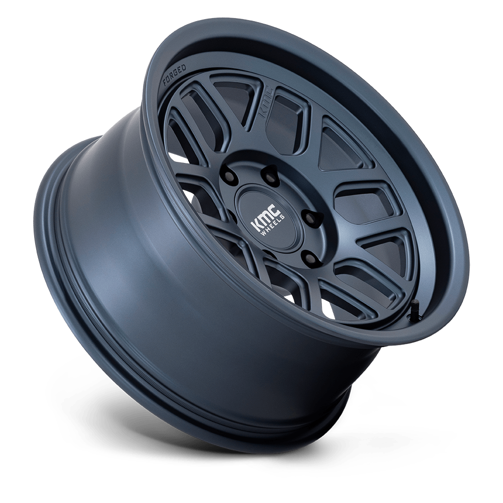 KMC Wheels KM446 Mesa Forged Monoblock 17x8.5 Metallic Blue 0mm ET 87.1mm CB 6x135