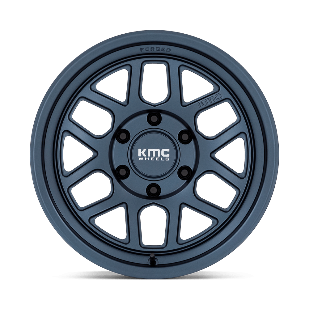 KMC Wheels KM446 Mesa Forged Monoblock 17x8.5 Metallic Blue 0mm ET 87.1mm CB 6x135
