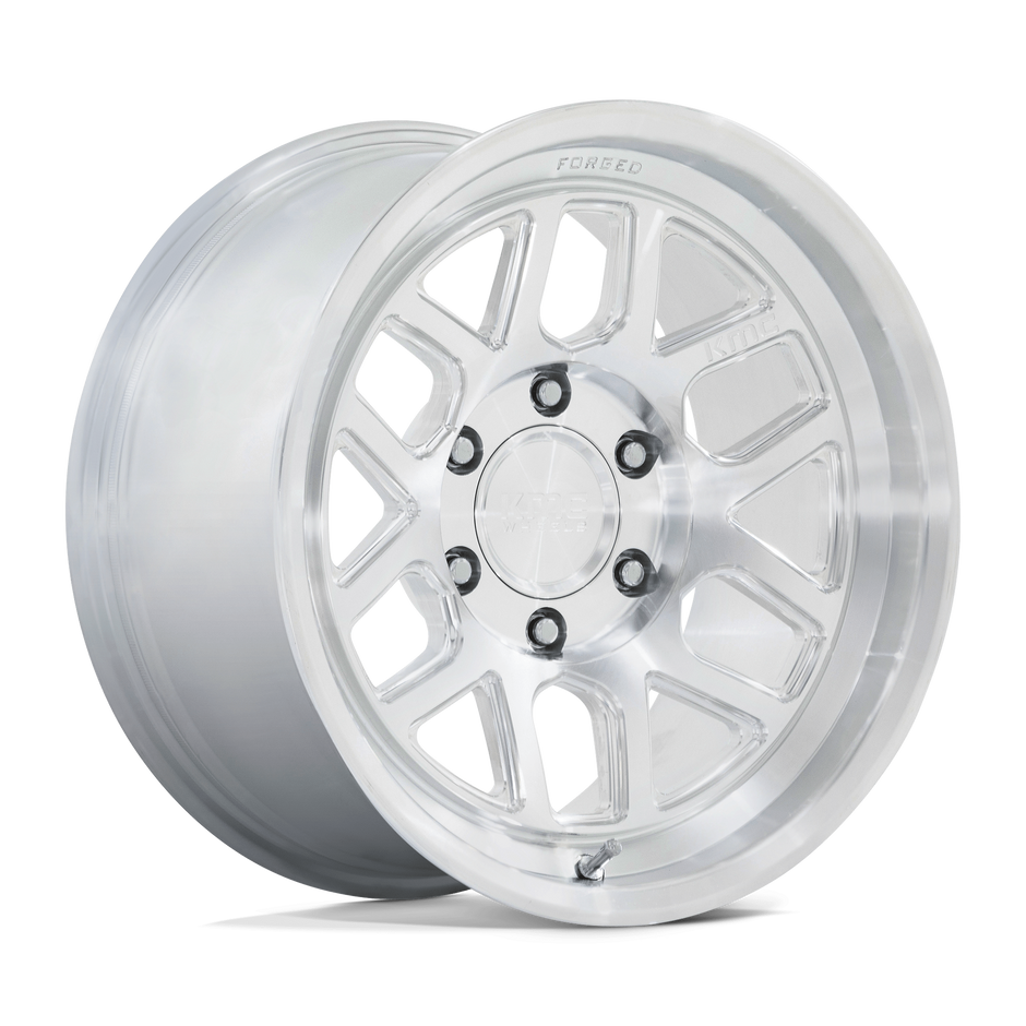 KMC Wheels KM446 Mesa Forged Monoblock 17x8.5 Raw Machined 0mm ET 87.1mm CB 6x135