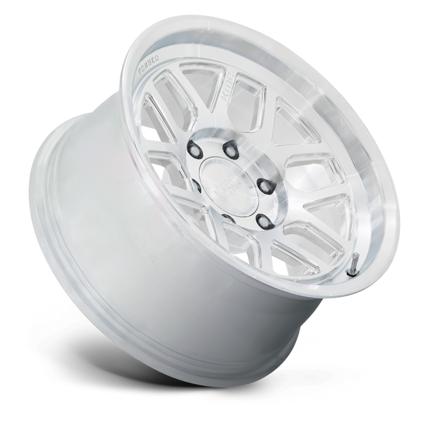 KMC Wheels KM451 Mesa Forged Monoblock 18x9 Raw Machined 18mm ET 124.2mm CB 8x180