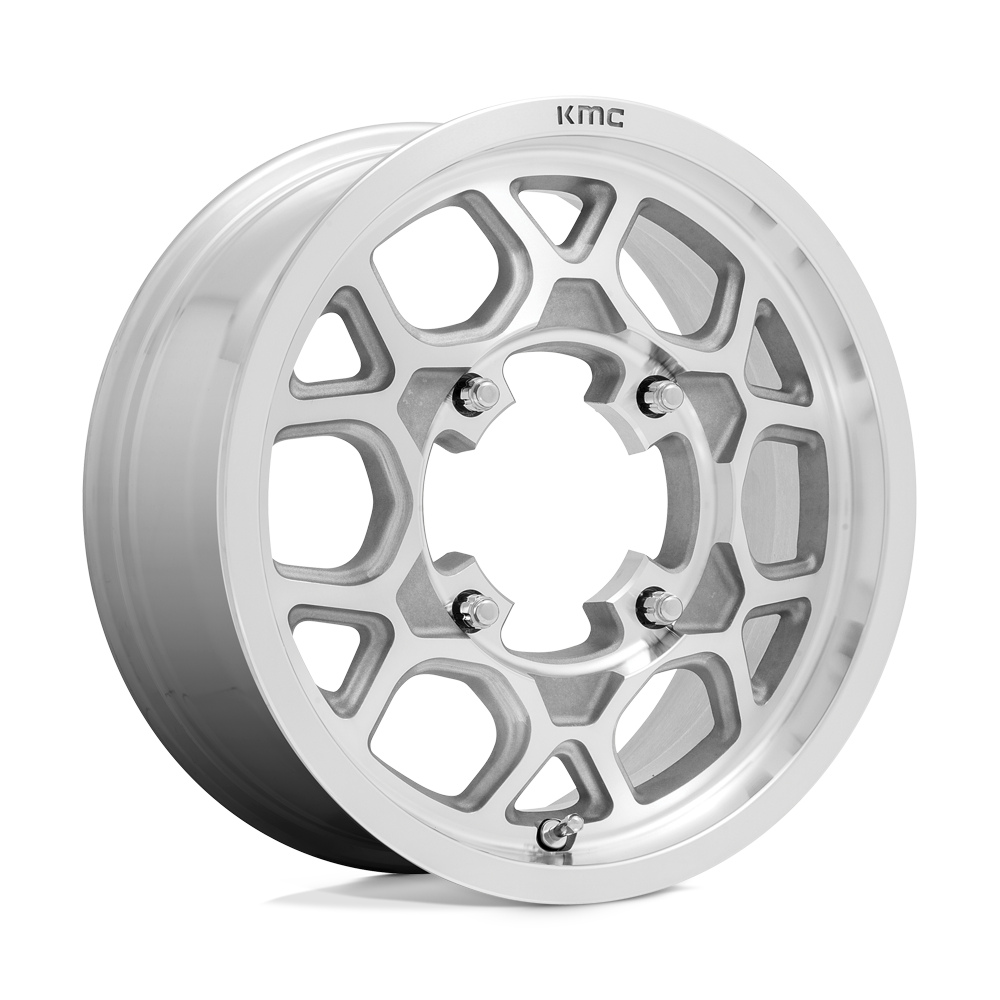 KMC Wheels KS133 Mesa Lite 15x6 Machined 38mm ET 115.1mm CB 4x156