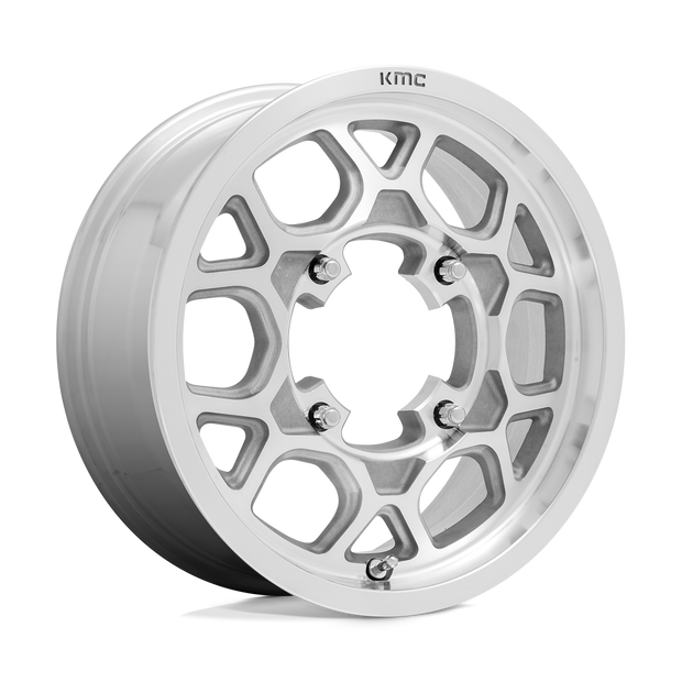 KMC Wheels KS133 Mesa Lite 15x6 Machined 38mm ET 115.1mm CB 4x156