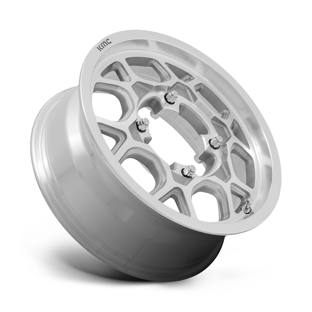 KMC Wheels KS133 Mesa Lite 15x6 Machined 38mm ET 115.1mm CB 4x156