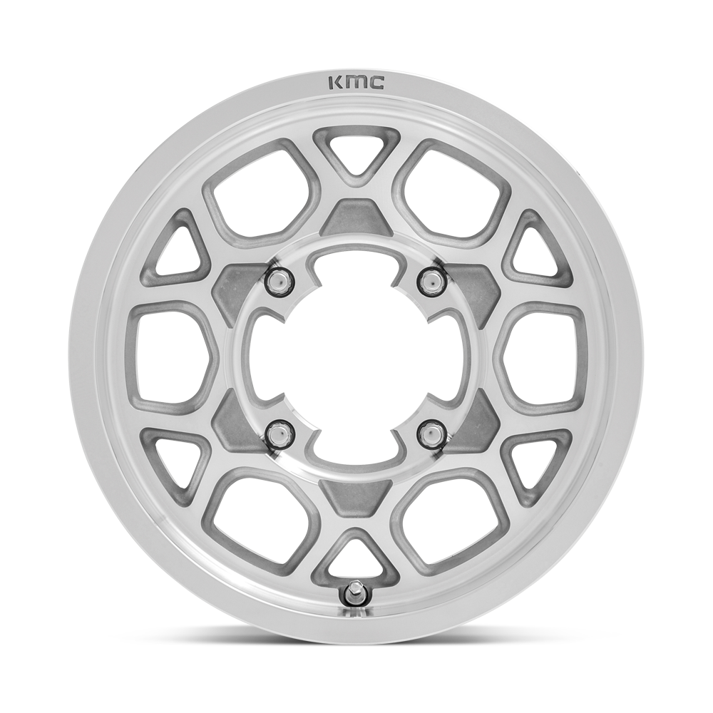 KMC Wheels KS133 Mesa Lite 15x6 Machined 38mm ET 115.1mm CB 4x156