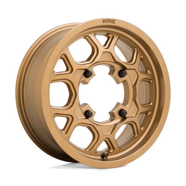 KMC Wheels KS133 Mesa Lite 15x6 Matte Bronze 38mm ET 115.1mm CB 4x156
