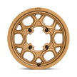 KMC Wheels KS133 Mesa Lite 15x6 Matte Bronze 38mm ET 115.1mm CB 4x156