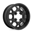 KMC Wheels KS133 Mesa Lite 15x6 Satin Black 38mm ET 115.1mm CB 4x156