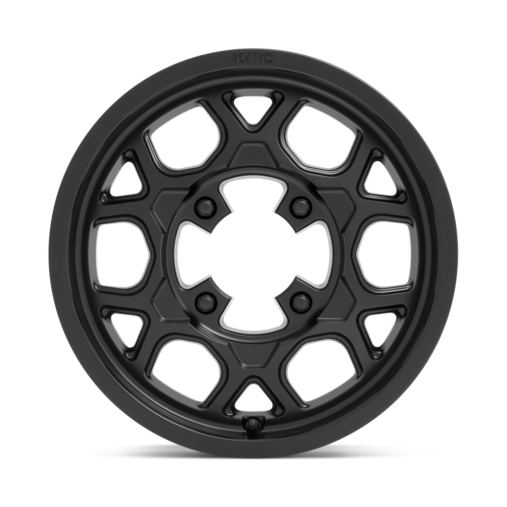 KMC Wheels KS133 Mesa Lite 15x6 Satin Black 38mm ET 115.1mm CB 4x156