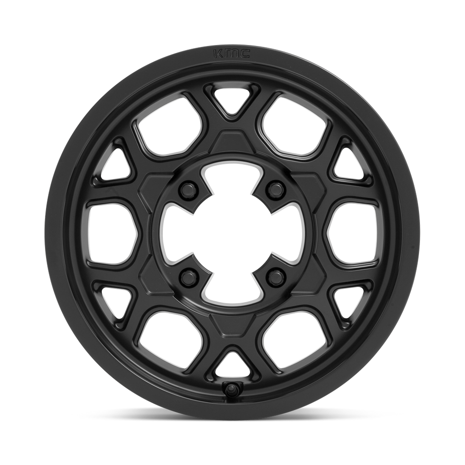 KMC Wheels KS133 Mesa Lite 15x6 Satin Black 38mm ET 115.1mm CB 4x156