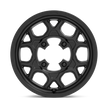 KMC Wheels KS133 Mesa Lite 15x6 Satin Black 38mm ET 115.1mm CB 4x156