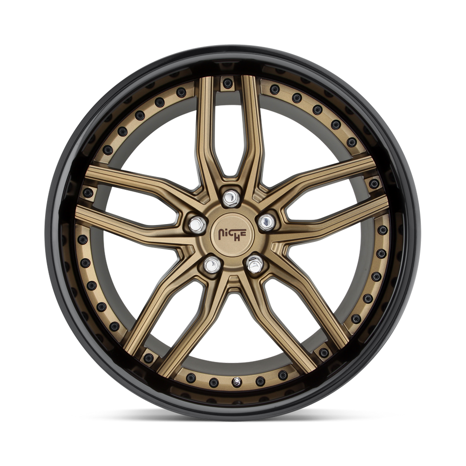 Niche M195 Methos 19x8.5 Matte Bronze w/Gloss Black 35mm ET 72.56mm CB 5x120