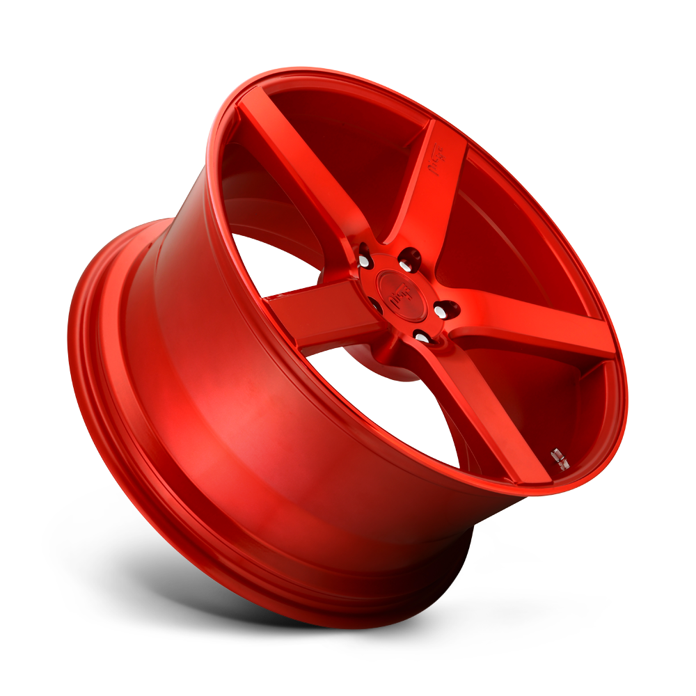 Niche M187 Milan 20x10.5 Candy Red 35mm ET 72.56mm CB 5x120