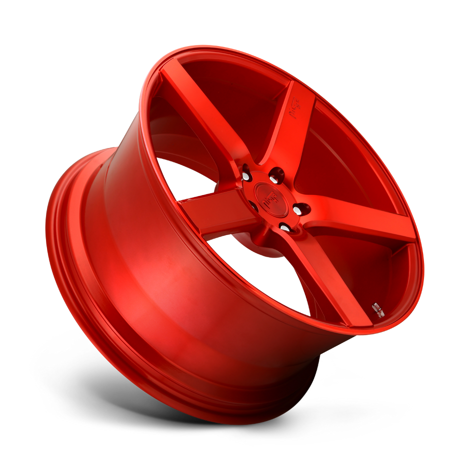 Niche M187 Milan 20x10.5 Candy Red 35mm ET 72.56mm CB 5x120