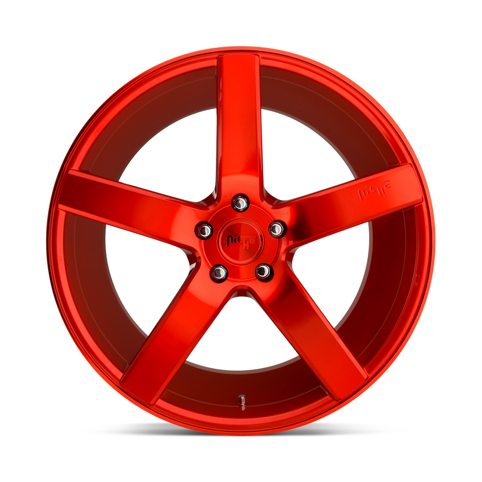 Niche M187 Milan 20x10.5 Candy Red 35mm ET 72.56mm CB 5x120