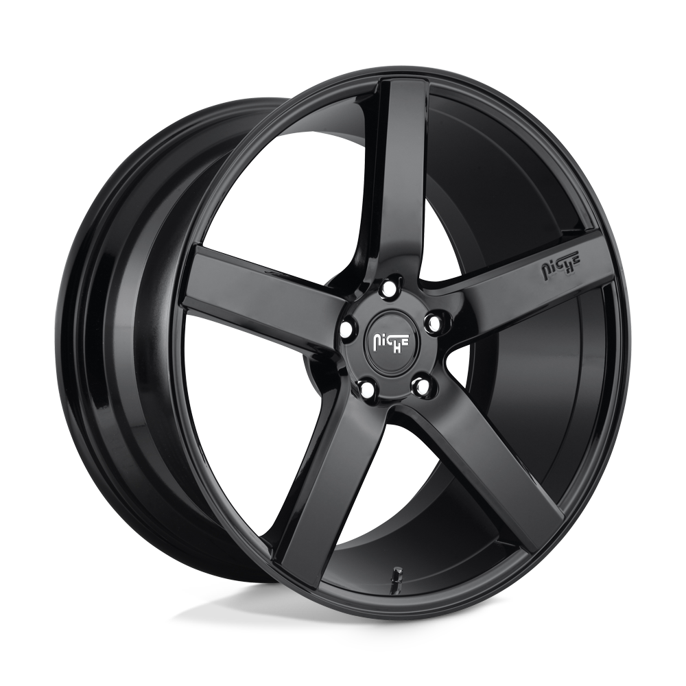 Niche M188 Milan 20x10 Gloss Black 40mm ET 72.56mm CB 5x114.3