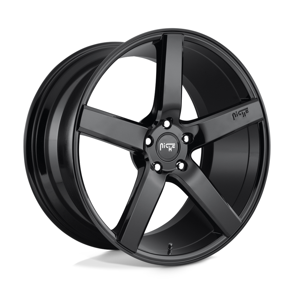 Niche M188 Milan 20x10 Gloss Black 40mm ET 72.56mm CB 5x114.3