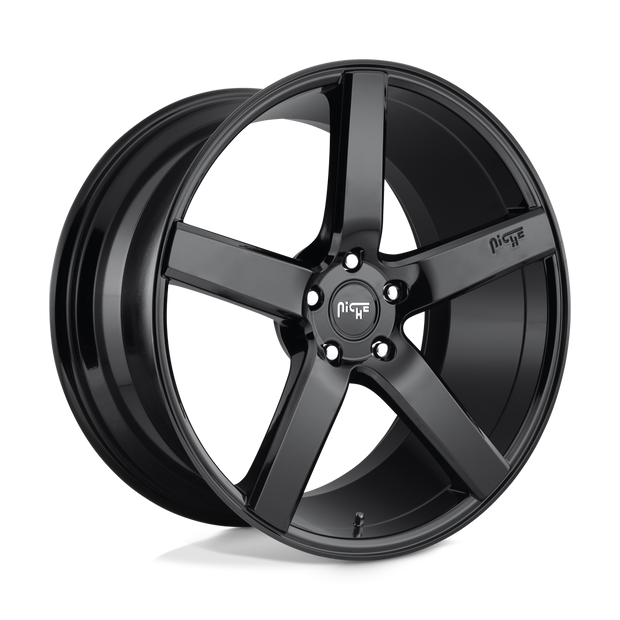 Niche M188 Milan 20x10 Gloss Black 40mm ET 72.56mm CB 5x114.3