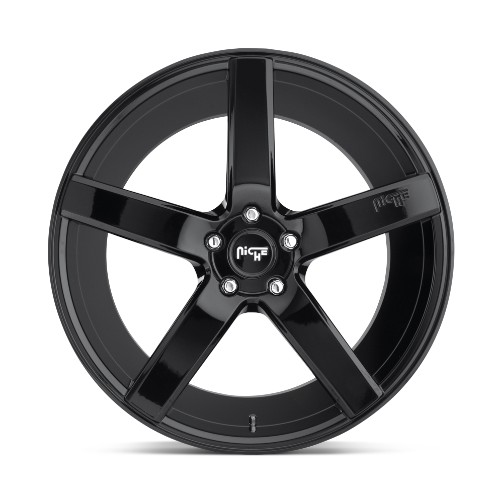 Niche M188 Milan 20x10 Gloss Black 40mm ET 72.56mm CB 5x114.3