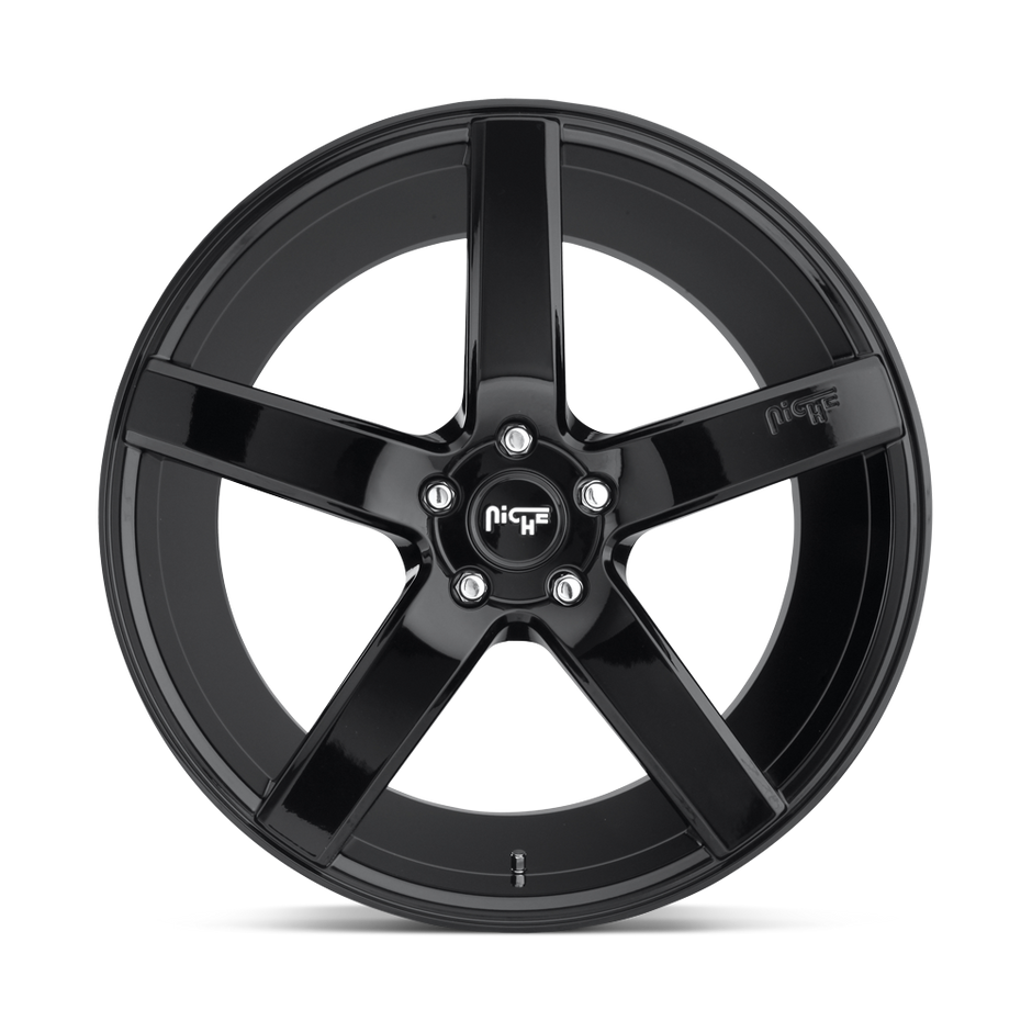 Niche M188 Milan 20x10 Gloss Black 40mm ET 72.56mm CB 5x114.3
