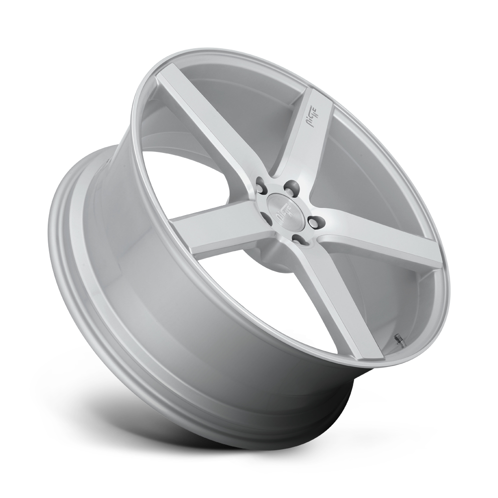 Niche M135 Milan 18x8 Gloss Silver Machined 40mm ET 72.56mm CB 5x114.3